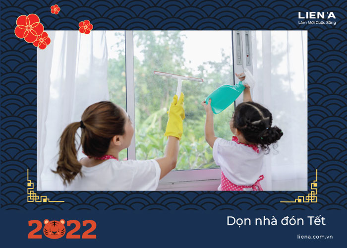 dọn nhà đón tết