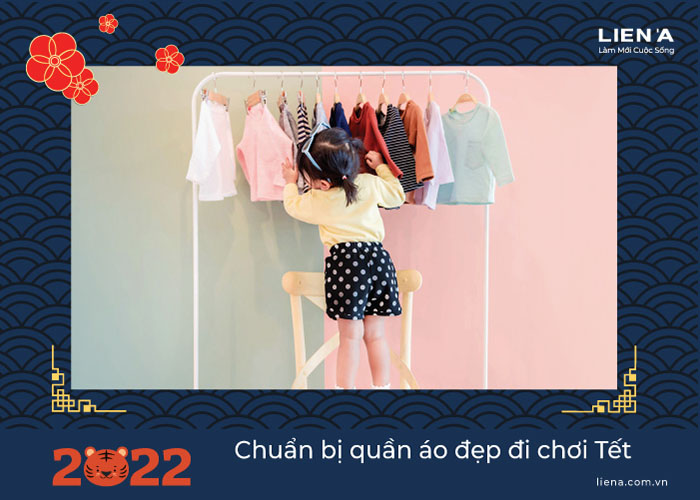 chuẩn bị quần áo chơi tết