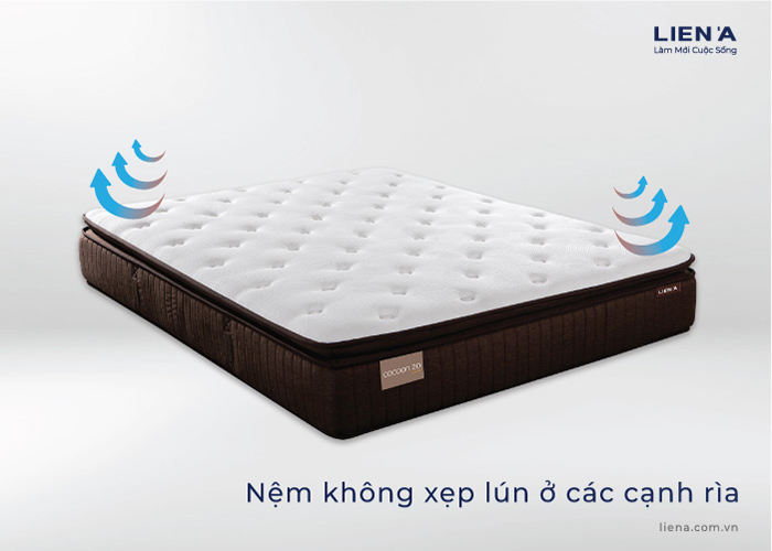 nệm lò xo liên á