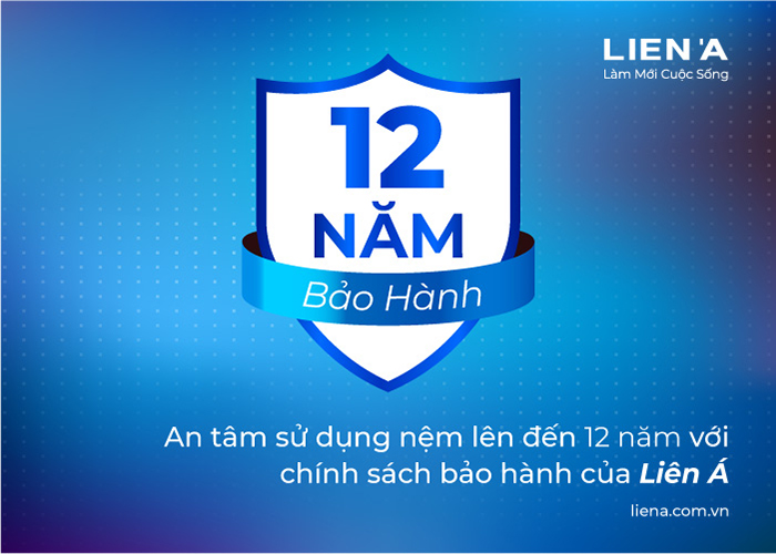 Bảo hành 12 năm