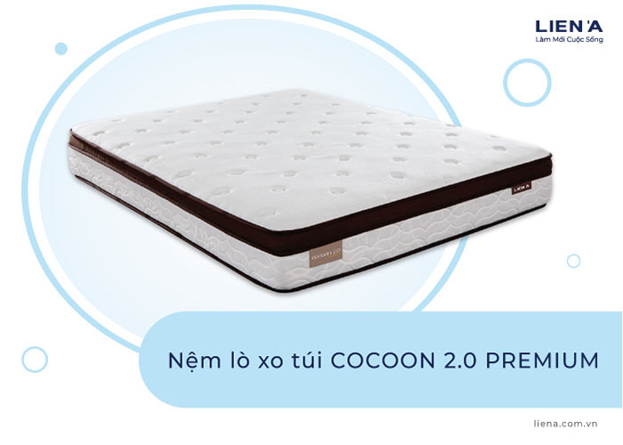 nệm lò xo khách sạn cocoon 2.0 premium