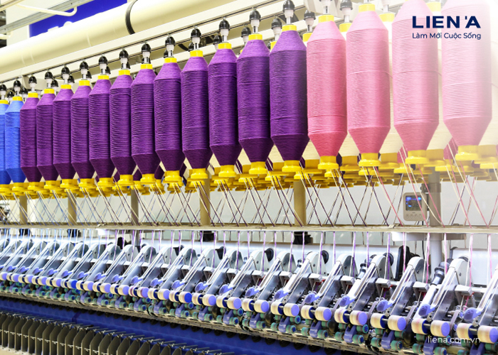quy trình sản xuất vải tencel