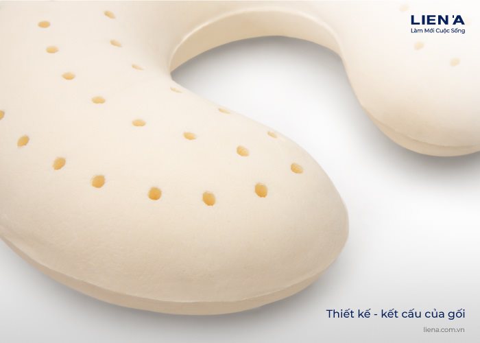 thiết kế, kết cấu gối kê cổ