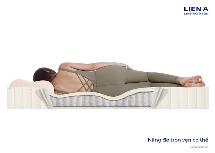 nâng đỡ trọn vẹn cơ thể