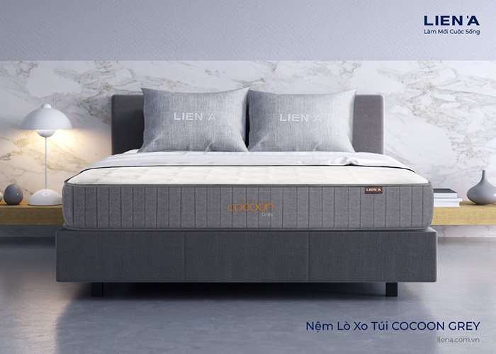 Nệm lò xo COCOON GREY