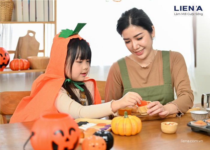 cùng con chuẩn bị món ăn độc đáo