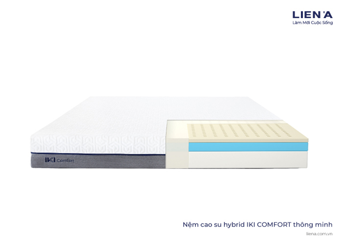 Nệm cao su hybrid IKI COMFORT 