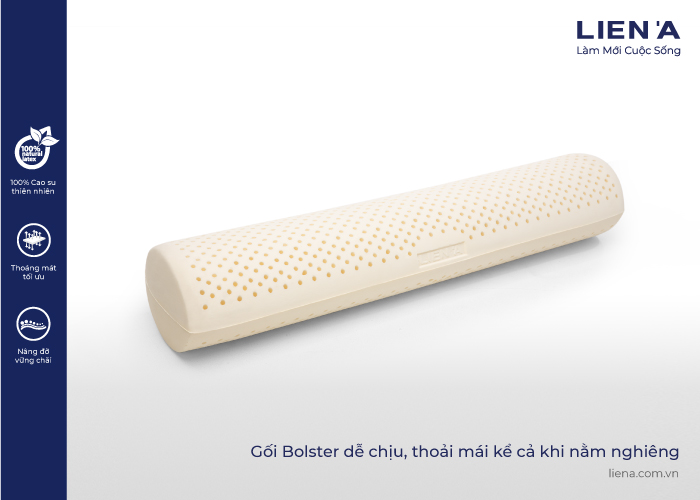 gối cao su bolster giảm đau đầu