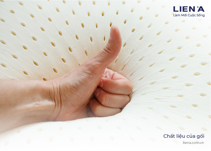 chất liệu của gối