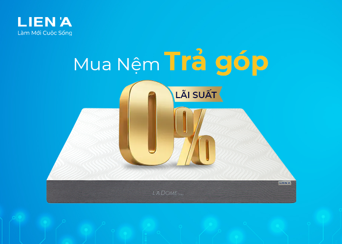 mua nệm trả góp lãi suất 0%