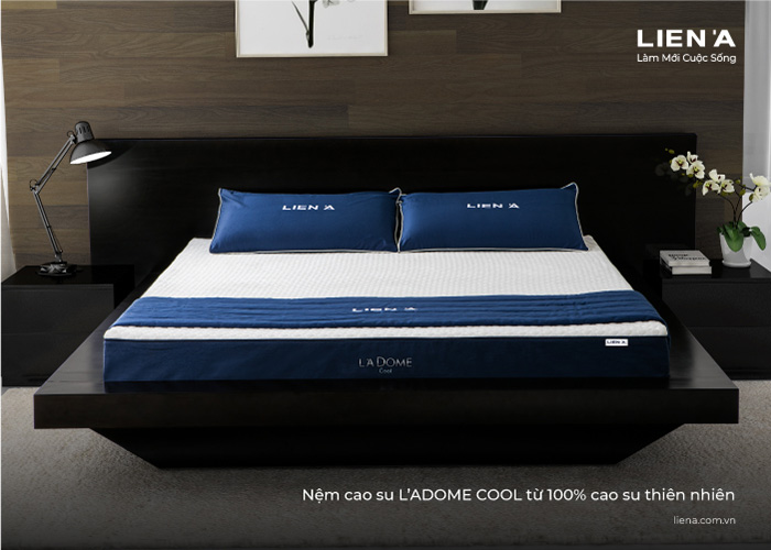 nệm mát làm từ cao su thiên nhiên