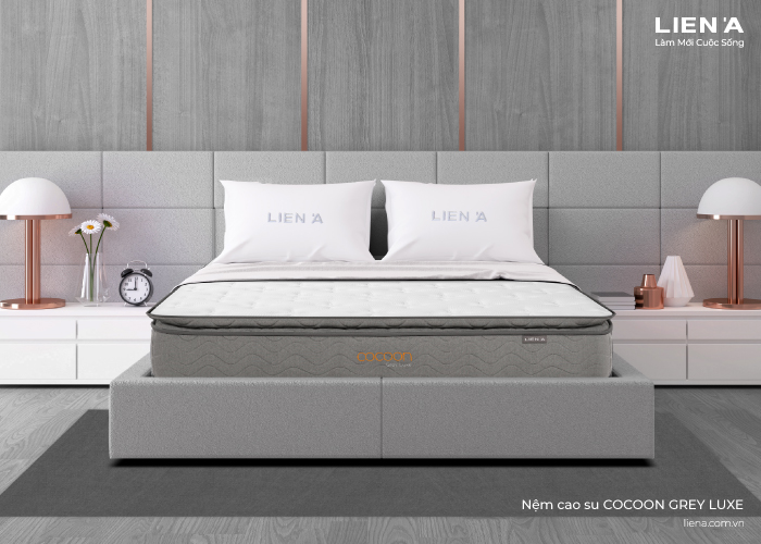 Nệm lò xo COCOON GREY LUXE