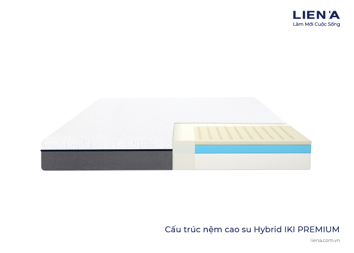 cấu trúc nệm cao su hybrid