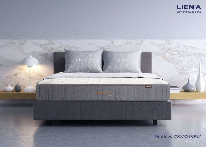 Nệm lò xo COCOON GREY