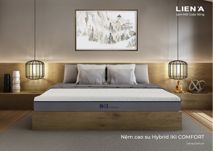 Nệm cao su Hybrid IKI COMFORT 
