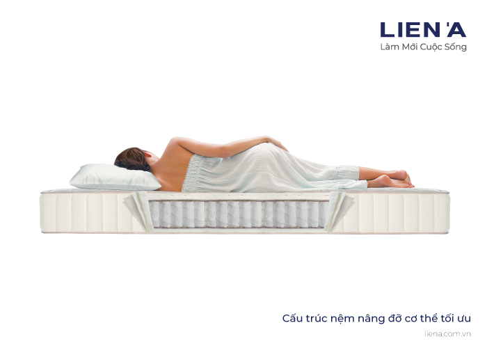 nệm lò xo giảm áp lực