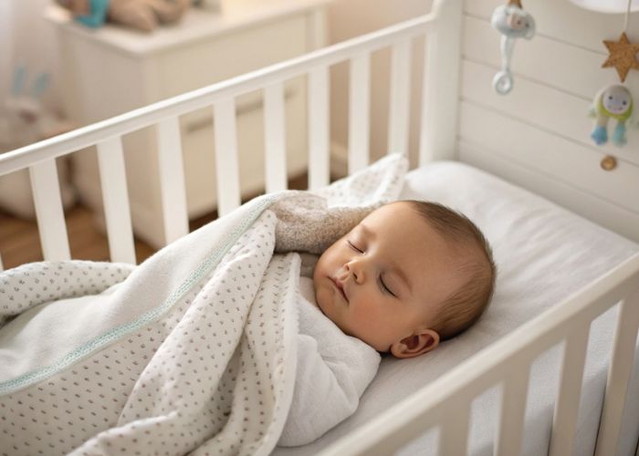bí quyết giúp bé ngủ không bị nóng lưng