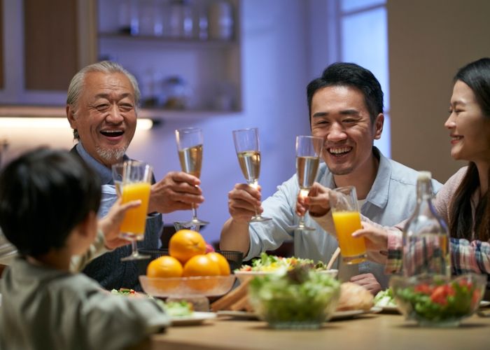 bữa tối đêm noel