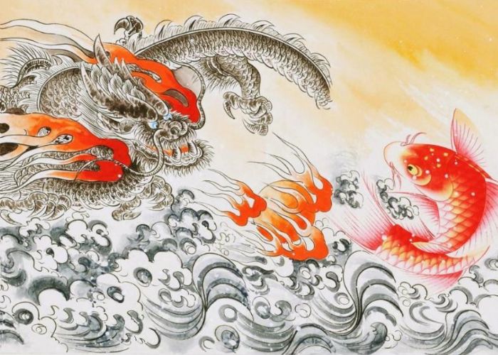 cá chép hóa rồng