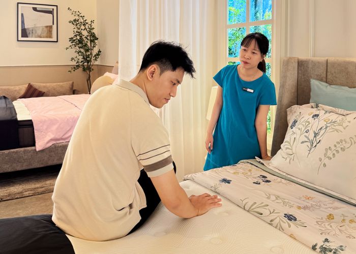 cách chọn nệm chất lượng giá tốt