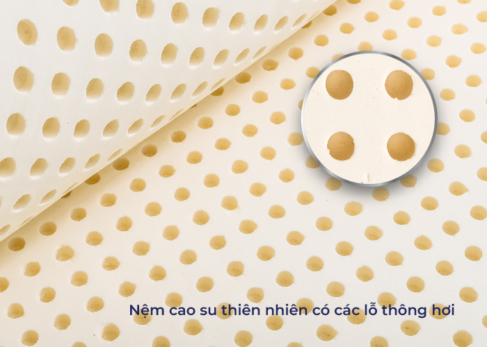 cấu tạo của nệm thông hơi