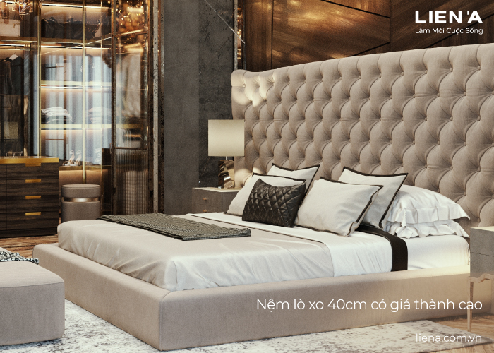 có nên mua nệm lò xo 40cm không