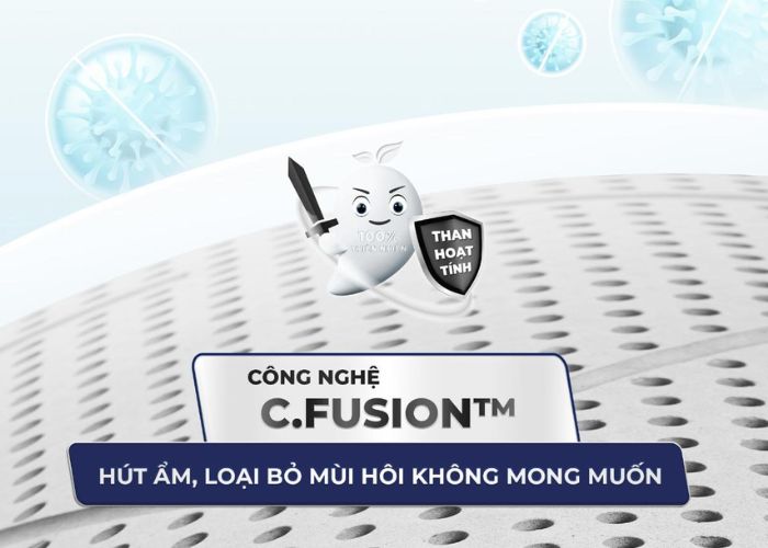 công nghệ nệm kháng khuẩn