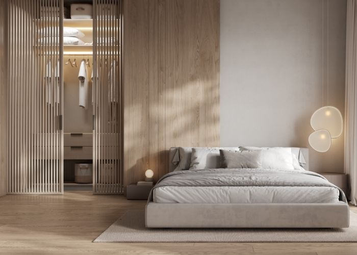 diện tích phòng ngủ 15m2