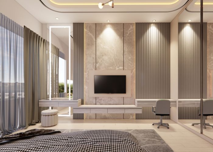 diện tích phòng ngủ 30m2