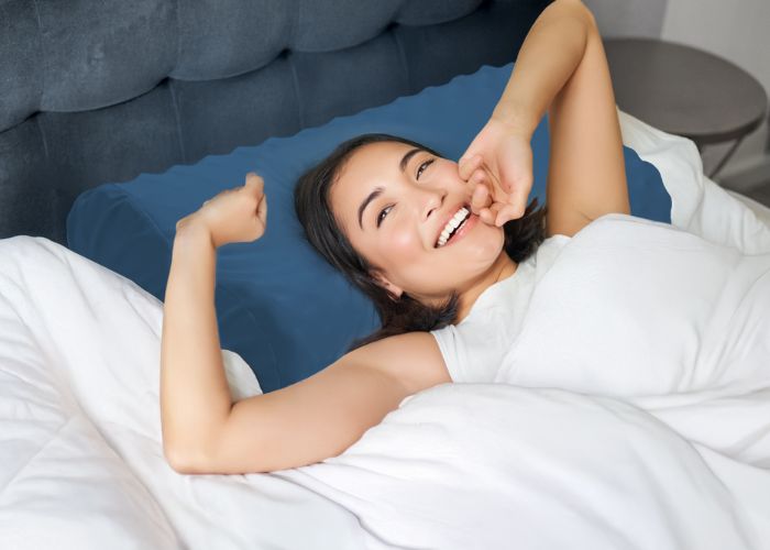 điều chỉnh gối ngủ