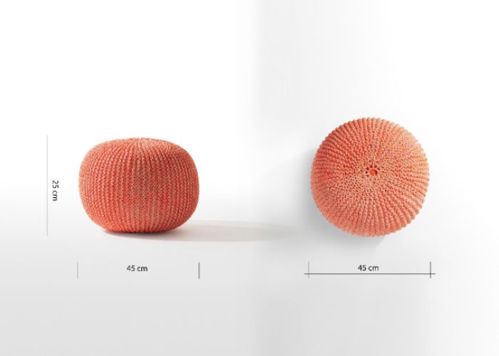 kích thước ghế đôn pouf