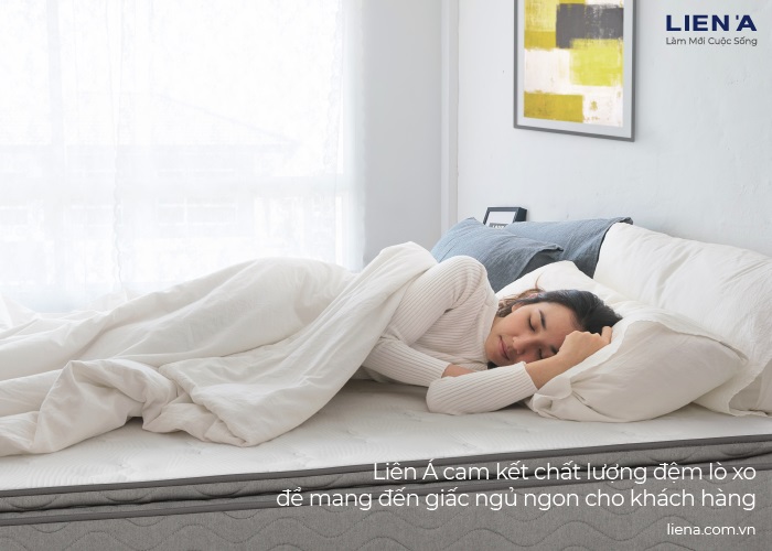 kích thước nệm lò xo liên á