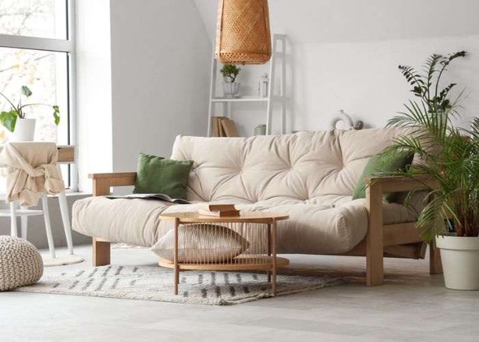 màu be trong nội thất