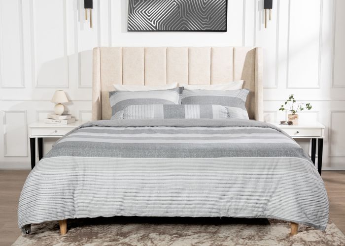 màu ghi trong nội thất