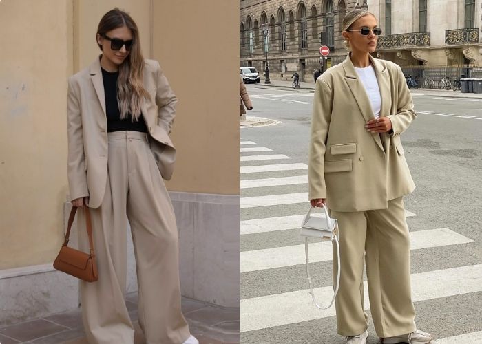 màu nude trong thời trang