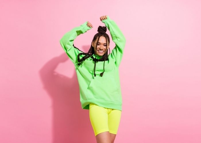 màu vàng chanh phối pastel