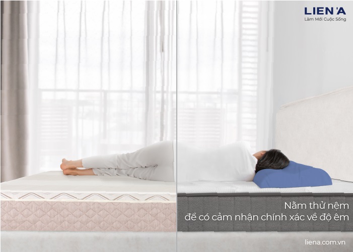nệm lò xo và nệm cao su