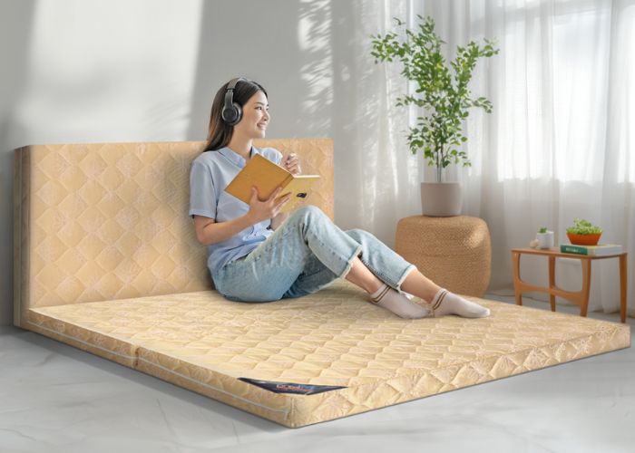 nệm bông ép mliving cho người hay di chuyển