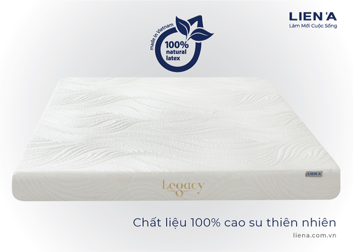 nguyên liệu từ 100% cao su thiên nhiên