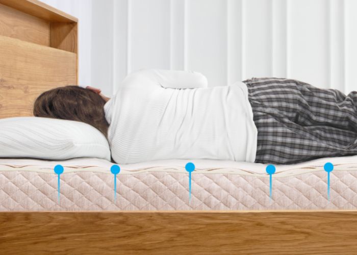 nệm cao su hạn chế ngủ dậy bị chóng mặt