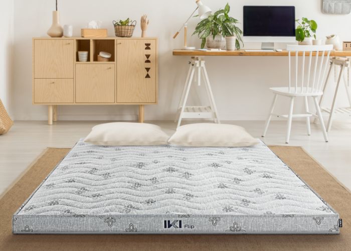 nệm cao su hybrid iki flip