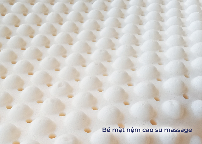nệm cao su massage là gì