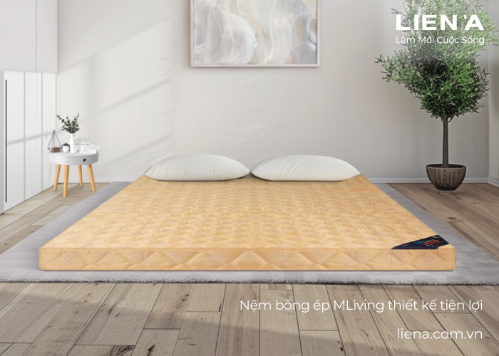 nệm gấp gọn kiểu nhật mliving