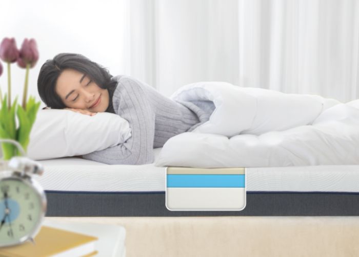 nệm hybird thoáng mát