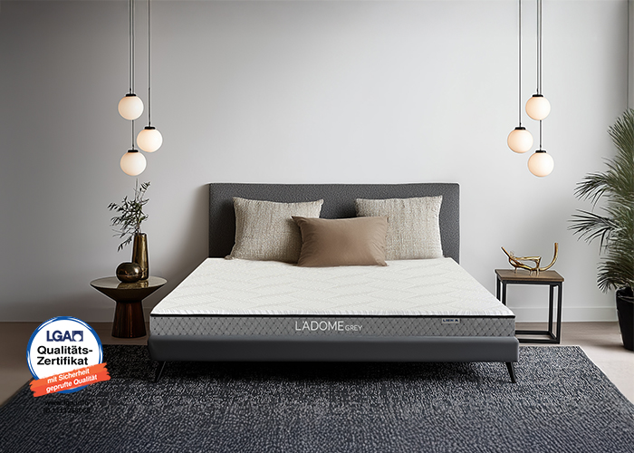 nệm ladome grey đạt chứng nhận lga