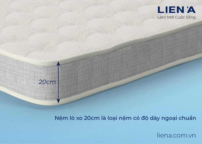 đệm lò xo 20cm