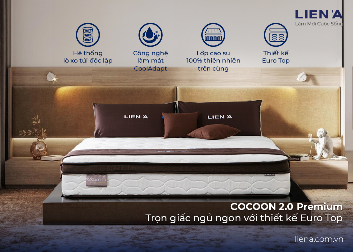 đệm lò xo 2mx2m2