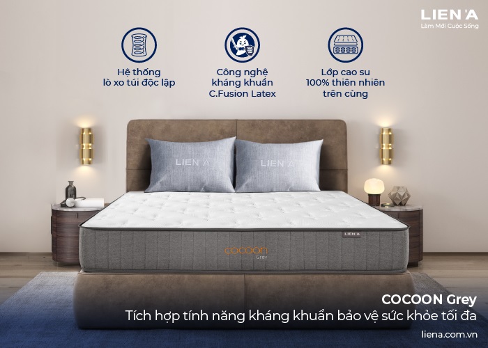 đệm lò xo 1m8 x 2m