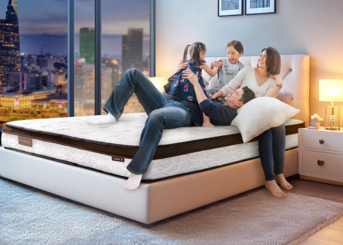 nệm lò xo làm mát cocoon premium