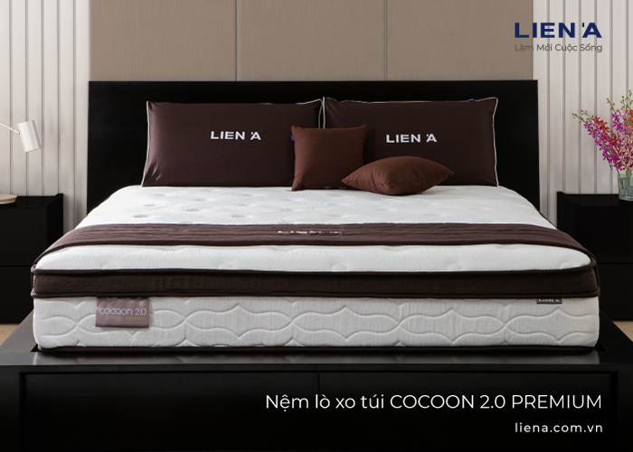 nệm lò xo cocoon 2.0 premium